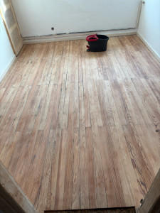 Photo de galerie - Ponçage de parquet et vitrification 