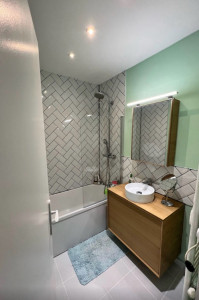 Photo de galerie - Salle de bain après travaux réalisé 