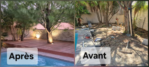 Photo de galerie - Terrasse, mur 