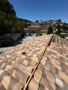 Photo de galerie - Toiture à neuf à Cassis