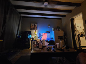 Photo de galerie - Création d'un espace de vie chaleureux. 