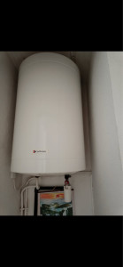 Photo de galerie - Dépose de cumulus et remplacement