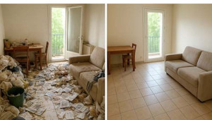 Photo de galerie - Quand la fatigue prend le dessus, tout devient plus lourd… Aujourd’hui, cette maison a retrouvé sa lumière ✨ et sa propriétaire, le sourire ? Transformation signée Maison Clean ? 