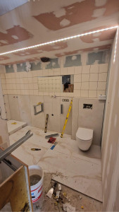 Photo de galerie - Carrelage douche italiens 