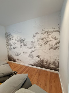 Photo de galerie - Peinture - Tapisserie