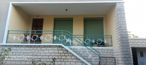 Photo de galerie - Peinture du balcon et garde corps réalisé par mes soins 