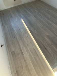 Photo de galerie - Pose parquet client très satisfait 
