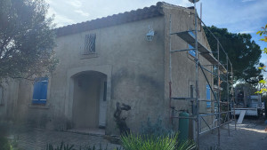 Photo de galerie - Avant rénovation de façade a bouc bel air