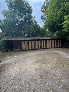 Photo de galerie - Rénovation porte de grange 