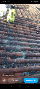 Photo de galerie - Nettoyage toiture