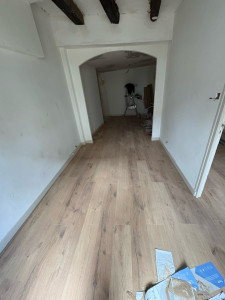 Photo de galerie - Pose de parquet - Revêtement de sol