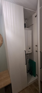 Photo de galerie - Découpe, modification et montage meuble 