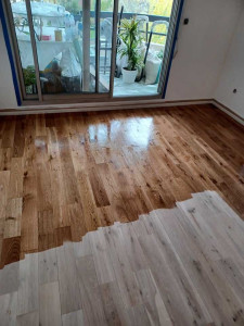 Photo de galerie - Pose parquet et carrelage 