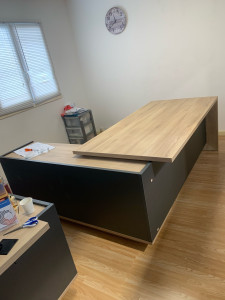 Photo de galerie - Montage d’un bureau professionnel 