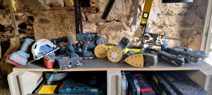 Photo de galerie - Outillage électro-portatif Bosch Professional, sur batterie pour un travail en atelier ou chez vous