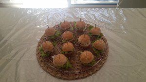 Photo de galerie - Mini burger pour apréro dinatoire