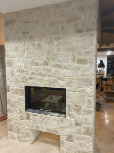 Photo de galerie - Pose parement pierre