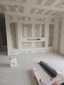 Photo de galerie - Platrerie,  bandes 