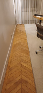 Photo de galerie - Pose de parquet - Revêtement de sol