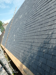 Photo de galerie - Intervention recouvrement d'ardoise