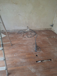 Photo de galerie - Tirage des cables