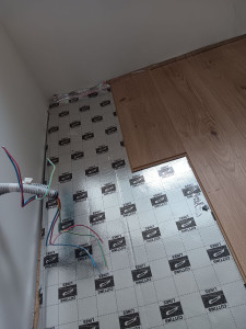 Photo de galerie - Poser le parquets 