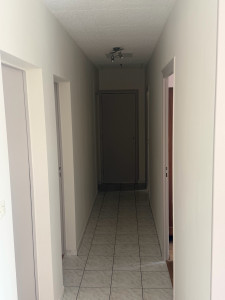 Photo de galerie - Rénovation un séjour qui avait du papier peint. 