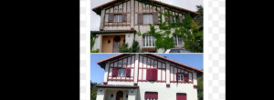 Photo de galerie - Peinture ravalement de façade avant après