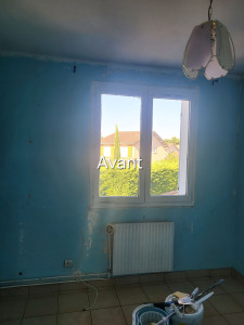 Photo de galerie - Avant le ratissage et la  finition 