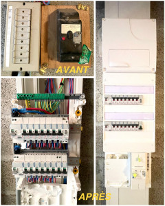 Photo de galerie - Remplacement d'un tableau électrique