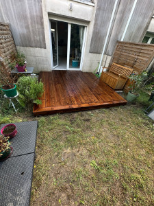 Photo de galerie - Changement de la terrasse