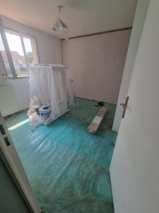 Photo de galerie - Pose de parquet - Revêtement de sol