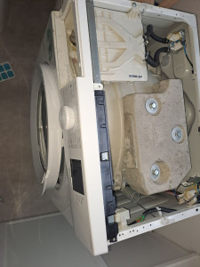 Photo de galerie - Remplacement d une boîte à lessive 