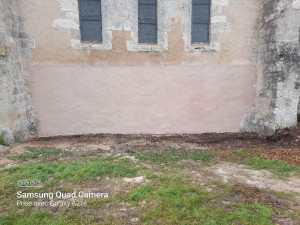 Photo de galerie - Applications d’enduit chaux 