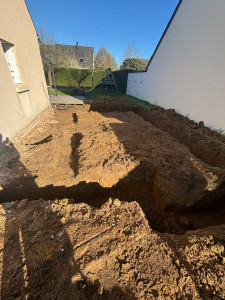 Photo de galerie - Fondations pour futur extension 