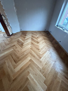 Photo de galerie - Pose de parquet - Revêtement de sol