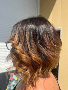Photo de galerie - Ombré hair caramel 
