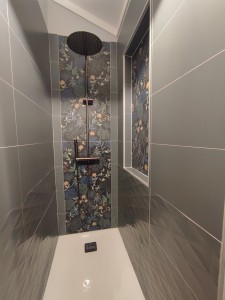 Photo de galerie - Création d'un coin douche dans une chambre parentale