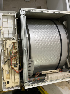 Photo de galerie - Remplacement carte Electro sèche linge 