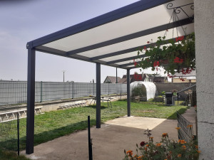 Photo de galerie - Pergola aluminium 