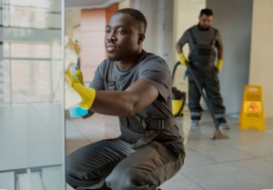 Photo de galerie - Nettoyage vitres 