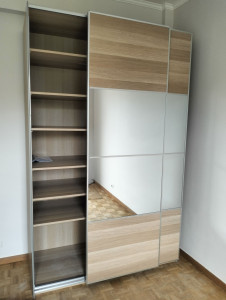 Photo de galerie - Montage de dressing Ikea 