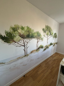 Photo de galerie - Peinture - Tapisserie