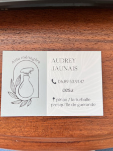 Photo de galerie - Voici ma carte de visite 