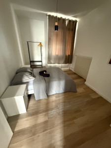 Photo de galerie - Rafraîchissement des murs et plafond en blanc