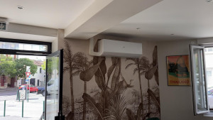 Photo de galerie - Installation Bi split 5 kw restaurant thaï