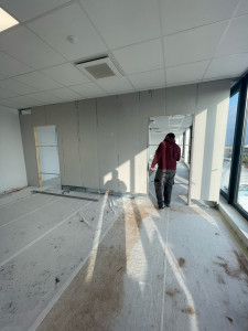 Photo de galerie - Poses des plaque de plâtre