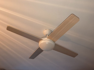 Photo de galerie - Installation ventilateur de plafond xxl ( achat Leroy Merlin)