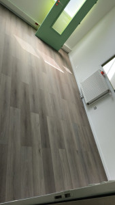 Photo de galerie - Pose de parquet flottant 