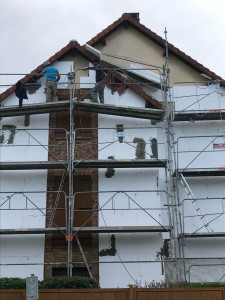 Photo de galerie - Isolation extérieure, Ravalmant façade